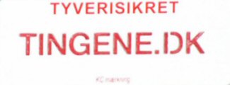 m�rke med �tsehuller